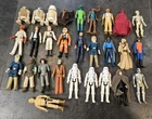 VINTAGE 1977 1980 1983 STAR WARS ACTION FIGURE LOT OF 28 FIGURES ROTJ ESB PLAYED