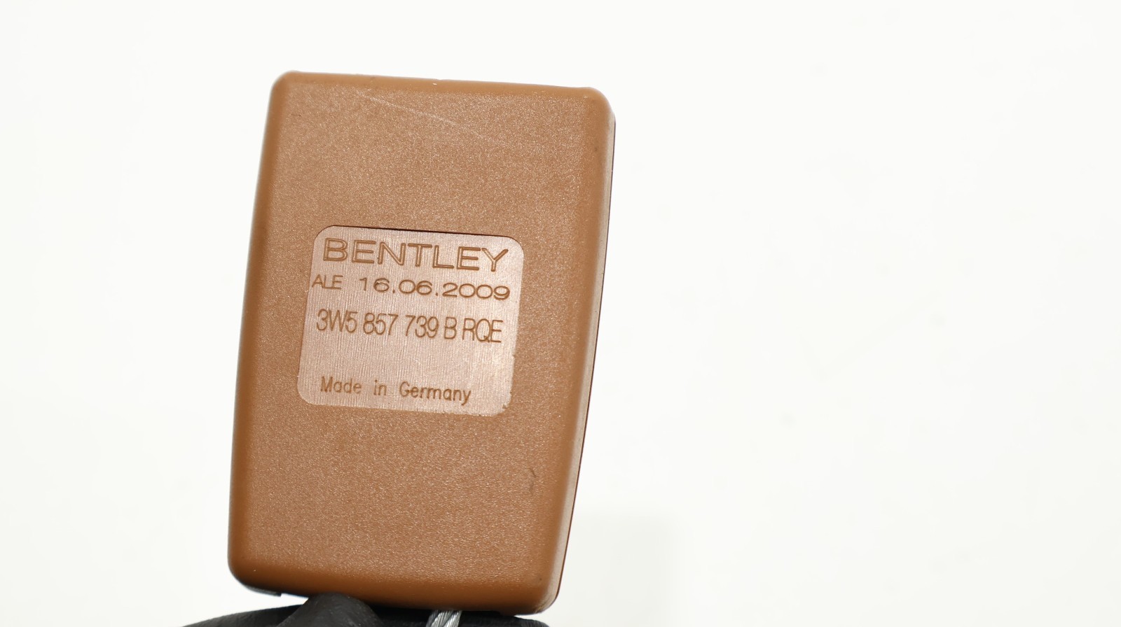 2006 - 2012 BENTLEY CONTINENTAL REAR LEFT & CENTER SEAT BELT SEATBELT BUCKLE OEM