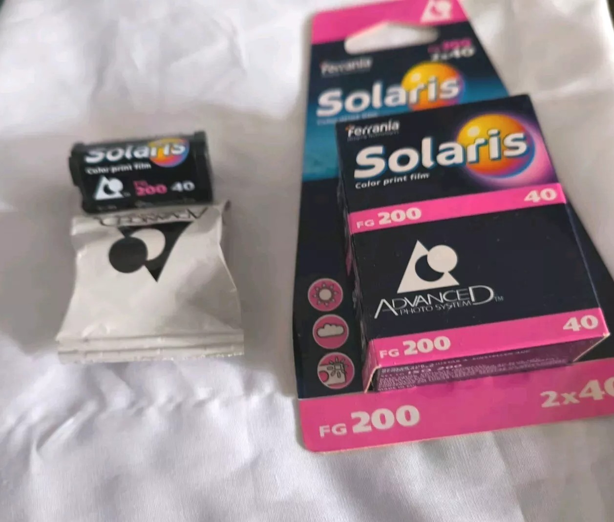 Ferrania Solaris fg 200 aps 2006 mit 10 Stück!
