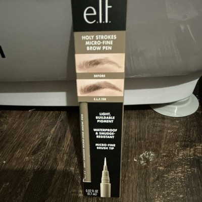 e.l.f. Holy Strokes Micro-Fine Brow Pen Taupe Waterproof Smudge Proof 0.02 oz