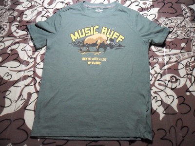 Kids Large Music Buff  Beats With A Lot Of Range Skate Boarding Shirt