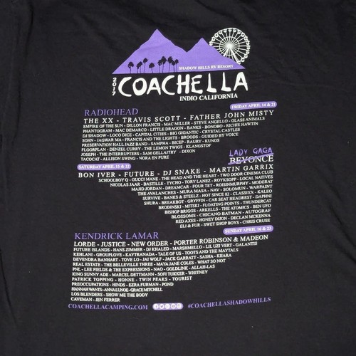 Coachella 2017 Music Festival Graphic Tee