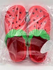 Strawberry Sandal Slippers Shoes Brand M Size 24cm 9.5" Fruit Kawaii RED NEW