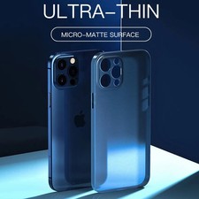 Matte Case For iPhone 17 16 15 14 Pro Max 13 12 11 8 Ultra-thin Shockproof Cover