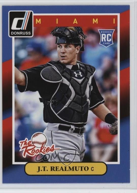 2014 Panini Donruss The Rookies JT Realmuto #73 1oq5