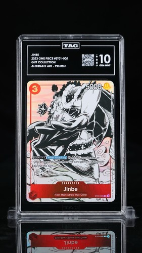 Jinbe (Alternate Art) graded TAG 10 for sale on eBay