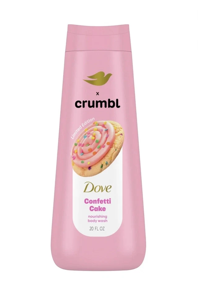 Dove Crumbl Edición Limitada Pastel de Confeti Cuidado Corporal Set de Regalo Juego de 3 Piezas  Foto 4 de 4