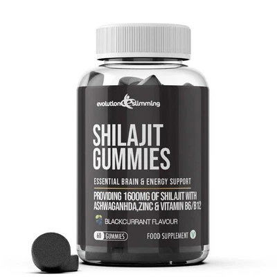 EVOLUTION SLIMMING Shilajit Gummies with Ashwagandha