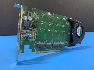 Dell 80G5N Ultra Speed 4X M.2 NVMe SSD Storage Adapter Card