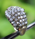 10K Solid Yellow Gold ~2.5cttw Natural Diamond 9.1Grams 8.5 Size Ring — photo 7