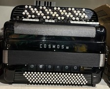 Fisarmonica Vintage Excelsior Cosmos III Diatonica 87 Pulsanti Italia