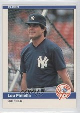 1984 Fleer Lou Piniella #136 0c4