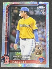 2025 Topps Chrome Update MARCELO MAYER Logofractor RC #USC117 ROOKIE DEBUT