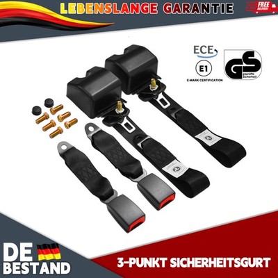 Für VW Scirocco 3-Punkt Sicherheitsgurt Automatikgurt