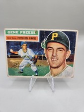 1956 Topps #46 Gene Freese - crease