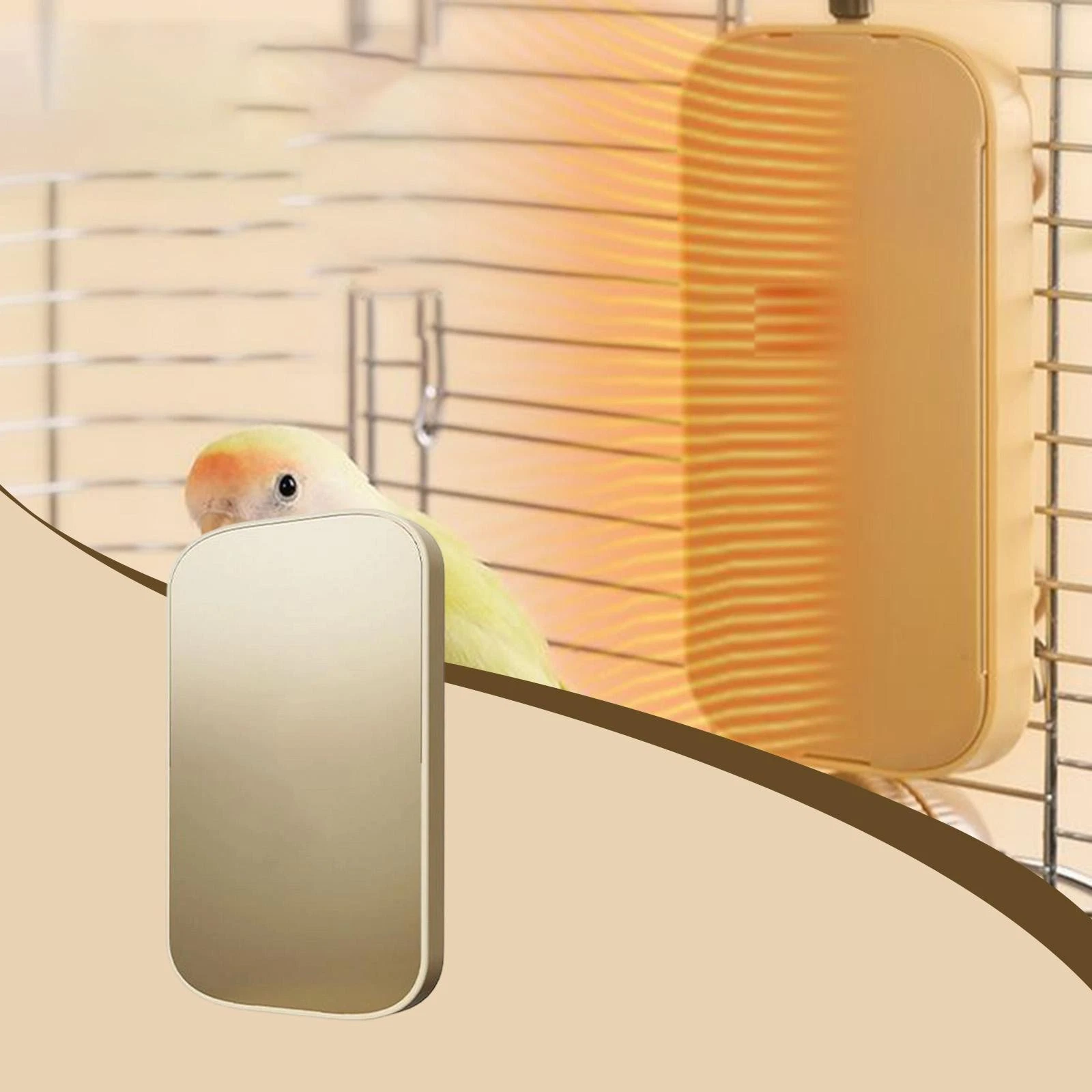 Bird Cage Heater Pet Supplies Winter Warming Equipment