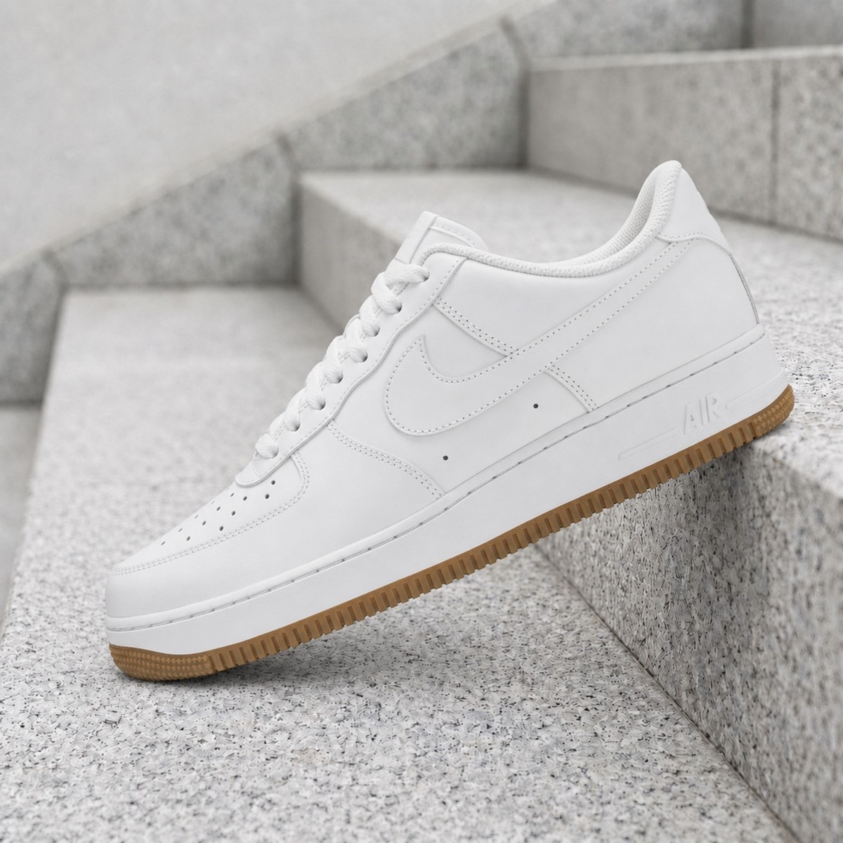 靴 Air Force 1 White/White-gum DJ2739-100 Nike Air Force 1 Low White Gum DJ2739-100 Men's New | eBay