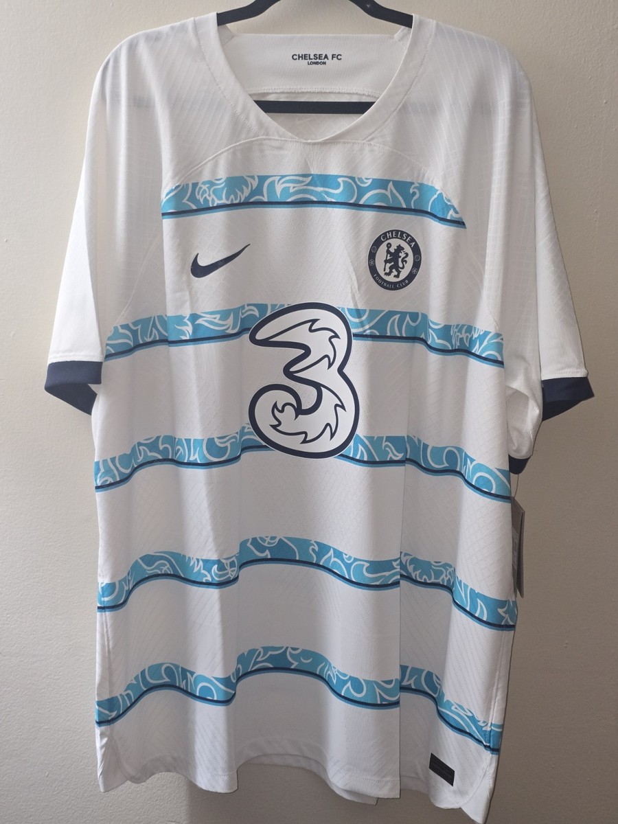 Chelsea 21/22 Nike Authentic Player Away Jersey White Mens 3XL NWT