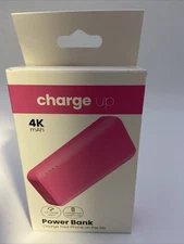 Charge Up 4K Mah Power Bank Pink