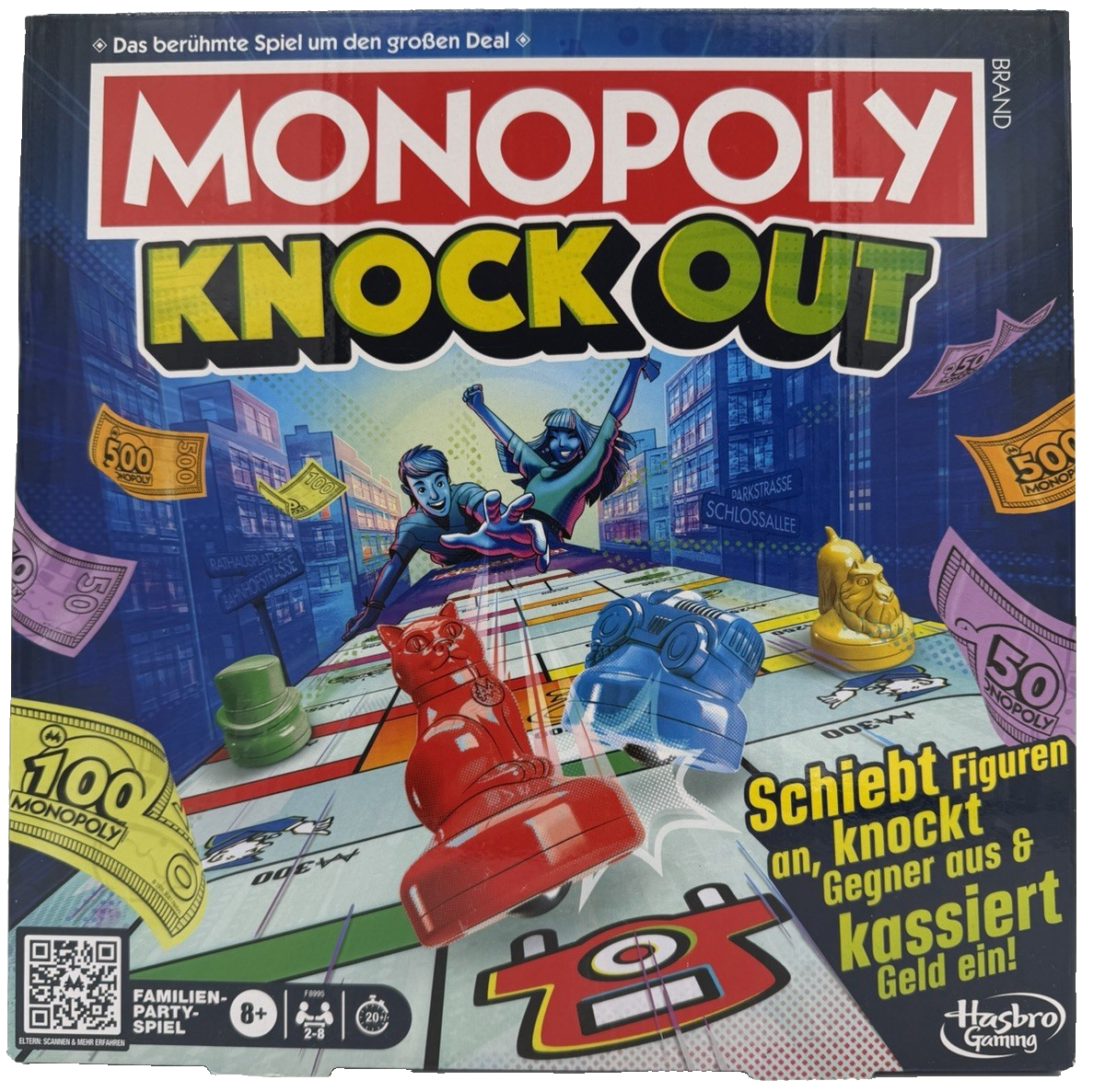 Hasbro Monopoly Knockout Brettspiel Gesellschaftsspiel DE Version NEU OVP - Bild 3