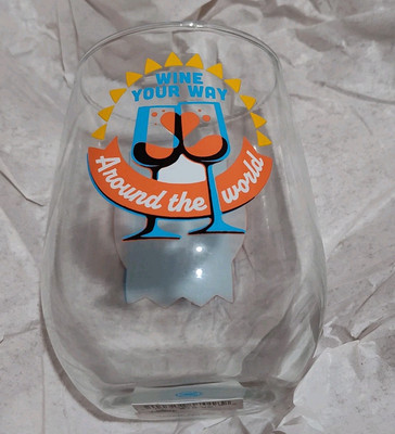 2023 Epcot Food And Wine Wine Your Way Around The World Disney Stemless Glass