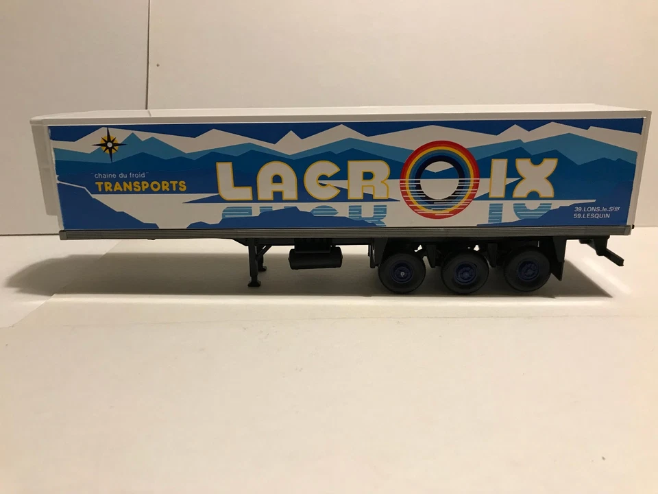 1:43 LBS ELIGOR remorque SEULE Transports LACROIX neuve boîte LBS non d' origine - Photo 4/4