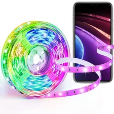 SwitchBot LED Tape Light Alexa RGB Dimming Color Multicolor 16 Million Colors 
