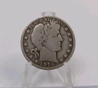 1914-P Barber Half Dollar Low Mintage Better Date