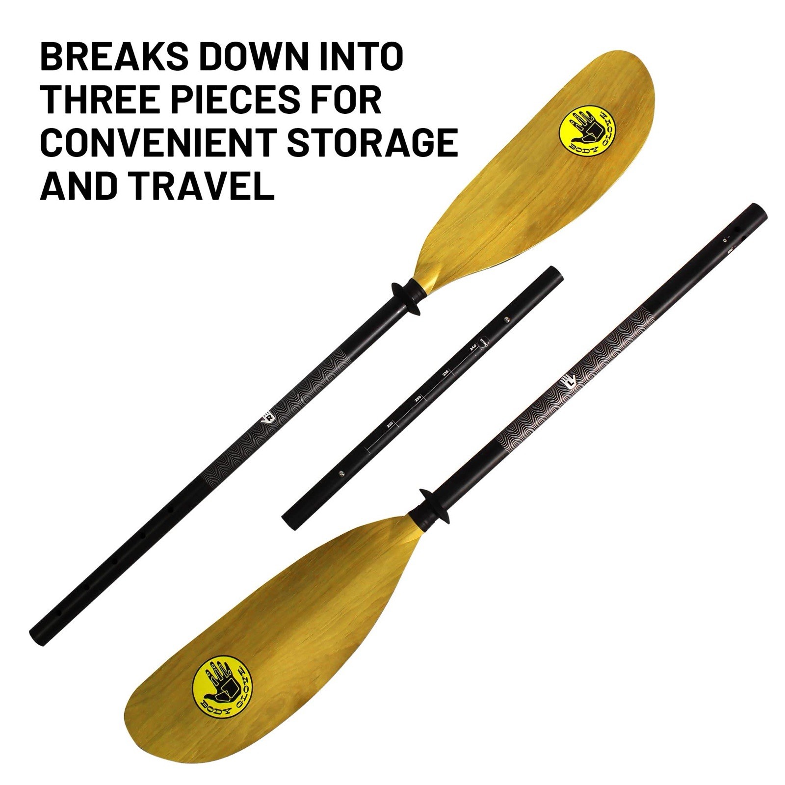 Paddle Adjustable 220&ndash;240 Cm 3-piece - New