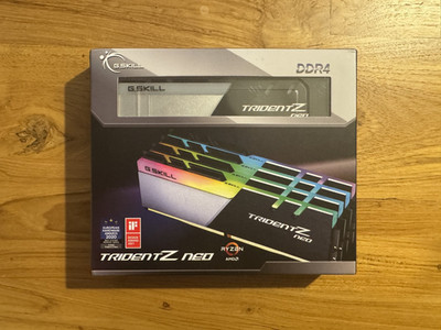 G. SKILL Trident Z Neo 64GB (4 x 16GB) DDR4-3600 RGB