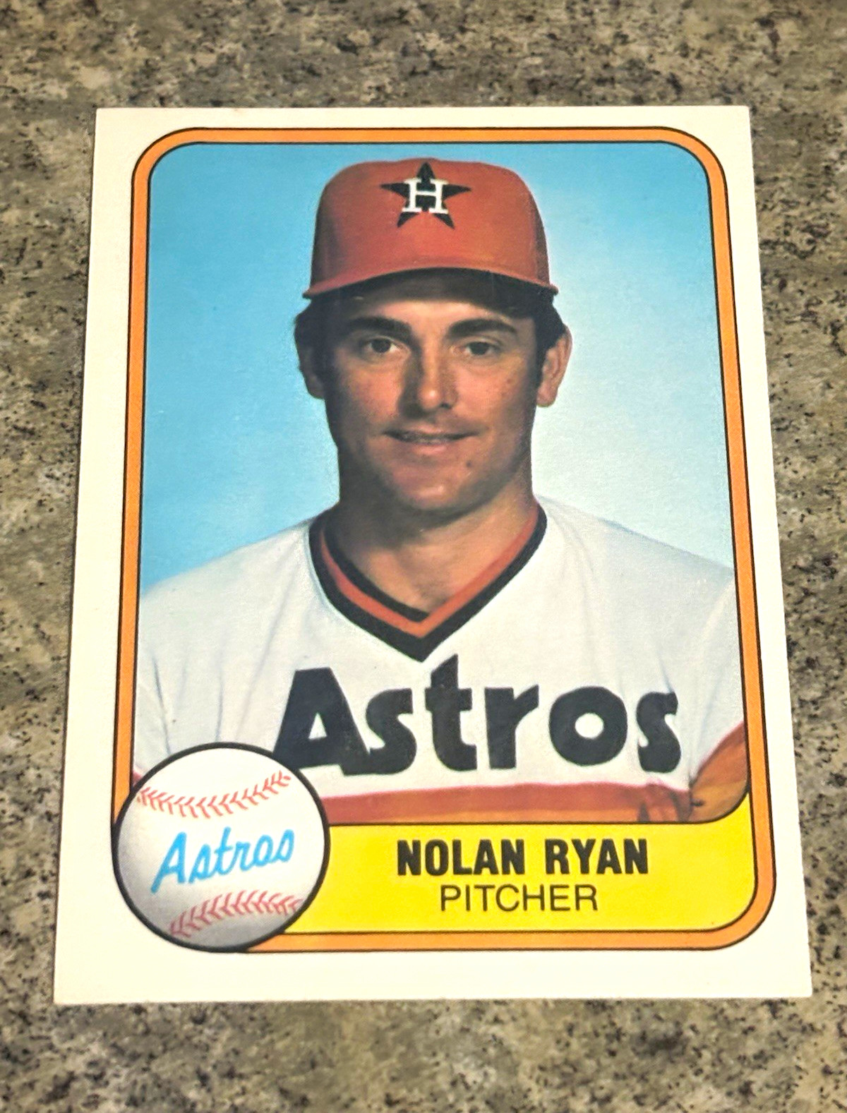 1981 Fleer - Nolan Ryan #57  - Houston Astros