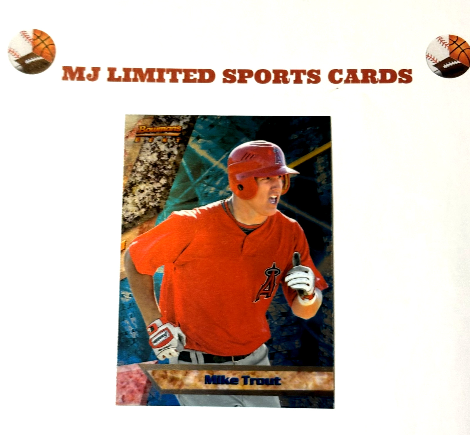 2011 Bowman - Bowman's Best Prospects Mike Trout #BBP9 Rookie