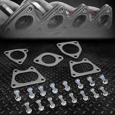 For 03-07 Honda Accord 3.0l V6 Aluminum Exhaust Manifold Header Gasket Setbolts