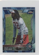 2015 Topps Chrome Mini Rookies Hot Box Blue Diamond Refractor Jalen Collins 1b6