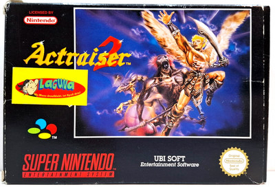 Actraiser 2 / Super Nintendo SNES / PAL Version / 1994 / mit OVP & CIB / Ubisoft