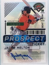 2024 Panini Prospect Edition - Jacob Melton #146 Silver Prizm Signatures (RC)
