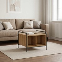Couchtisch Artisan-Eiche 50 X 49 X 41 Cm Holzwerkstoff