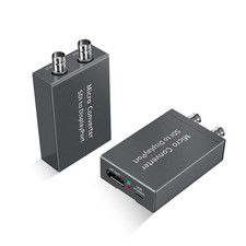 3G 1080p Micro SDI to DP SDI Converter with Dual-Channel Loop-Through