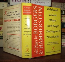 Rodgers, Richard and Oscar Hammerstein  SIX PLAYS BY RODGERS & HAMMERSTEIN Oklah