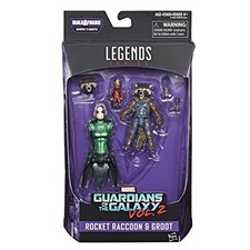 Marvel Guardians of the Galaxy Legends Series Rocket Raccoon and Baby Groot 6-I
