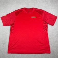 Innova Disc Golf Jersey Mens XL Red Team Stamp Performance Tee Profile Shirt