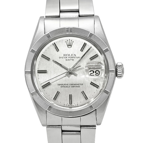 ROLEX Oyster Perpetual 1501 Silver Men