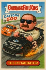 🏈Custom Earnhardt Sr NASCAR Custom GPK Intimidator Goodwrench Chevy