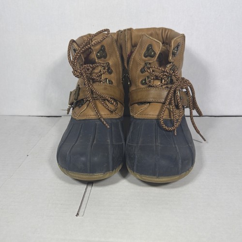 Tommy Hilfiger Women's Size 9M Leather/Rubber Duck Boots Used