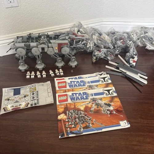 LEGO 10195 Star Wars Republic Dropship with AT-OT Walker With Instructions