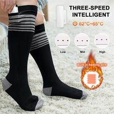 Chaussettes chauffantes chauffe-pieds longues chaussettes chauffantes pour