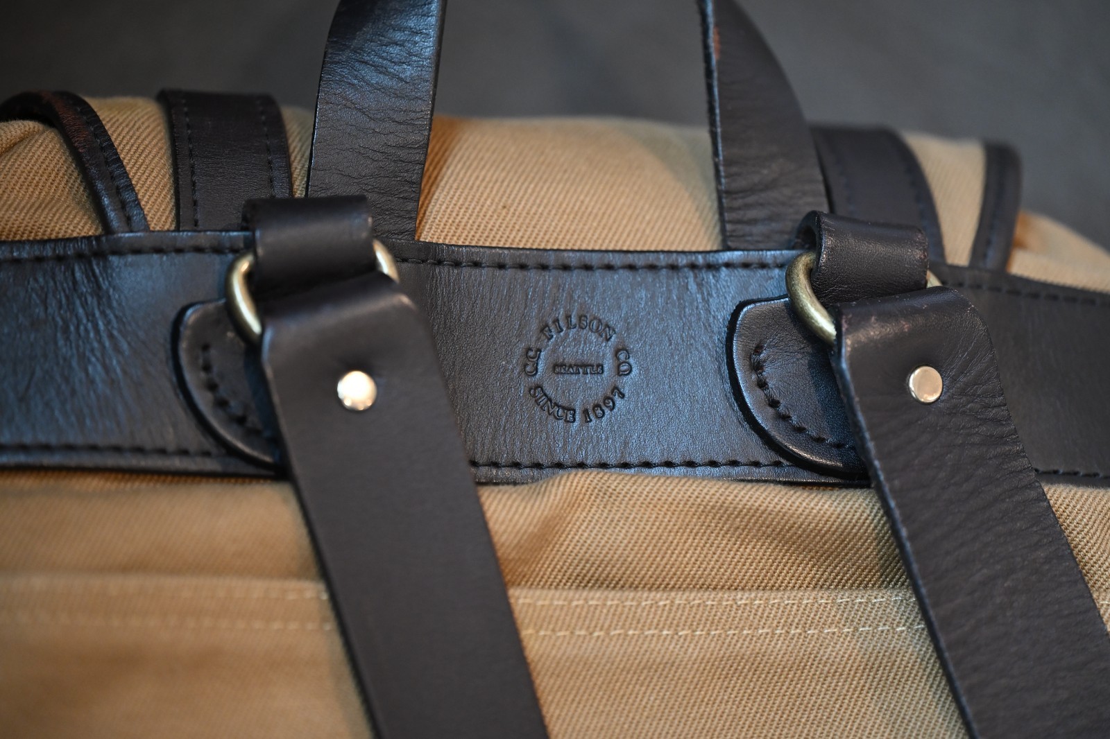 Filson Brown Rucksack Backpack - image 6