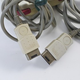 Sega Saturn White Pair of Controller HSS-0101 Control pad Official Tested 2929