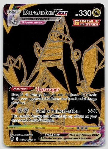 Duraludon VMAX TG30/TG30 Silver Tempest Trainer Gallery Pokemon NM