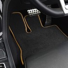 To fit SsangYong Musso 2017+ Auto Black Platinum Tailored Car Mats [LL]